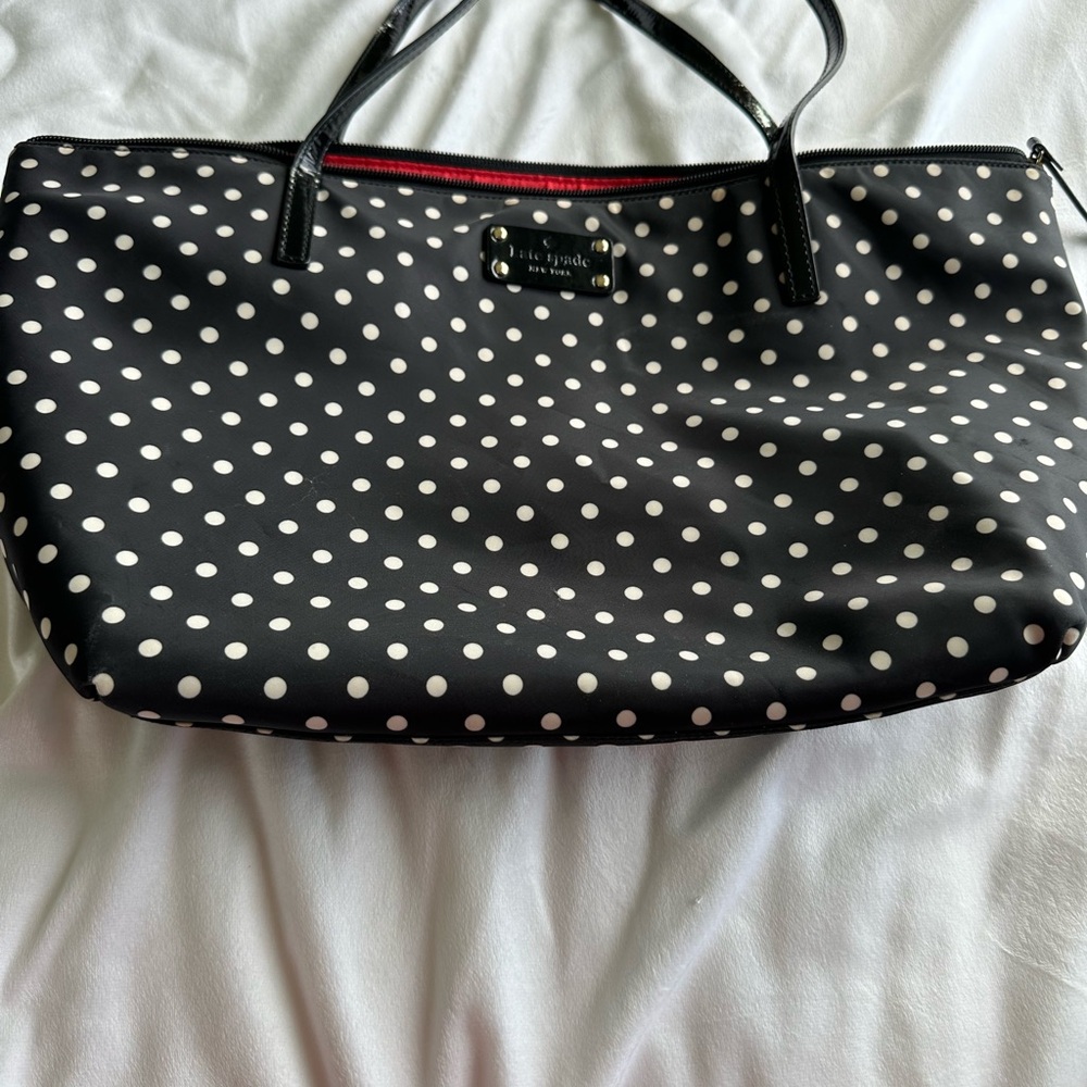 Kate Spade medium polka dot tote ag